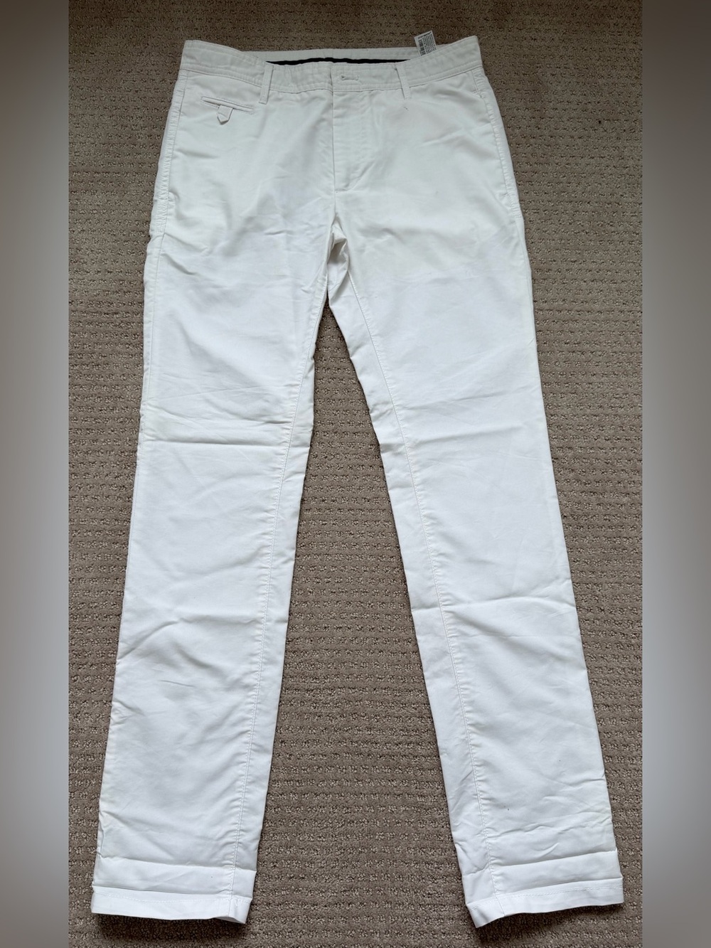 Zara Slim Fit White Men's Jeans